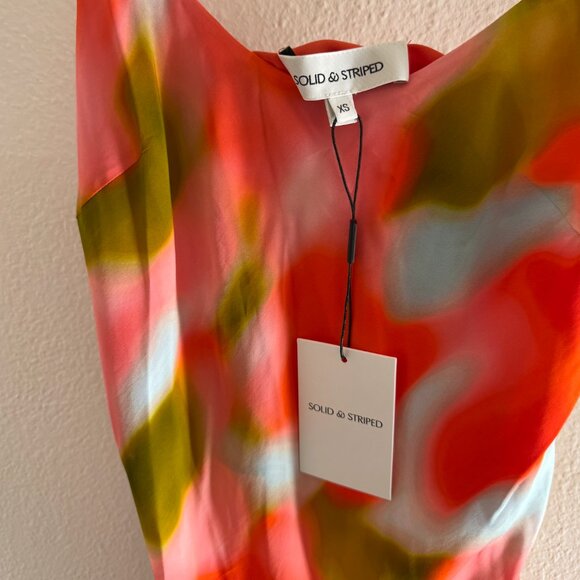 NWT SOLID & STRIPED Selena Dress XS - Picture 4 of 7